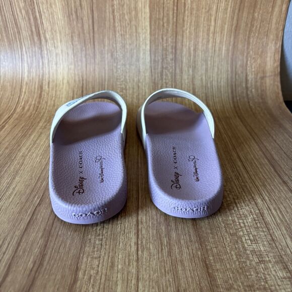 Coach x Disney Ltd Edition 50th Walt Disney World Slide Sandals Women’s Size 9 - Picture 10 of 10